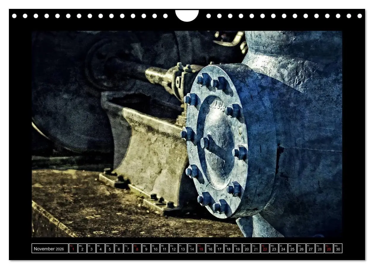 Bild: 9783516078244 | Industrie-Kunst 2026 (Wandkalender 2026 DIN A4 quer), CALVENDO...