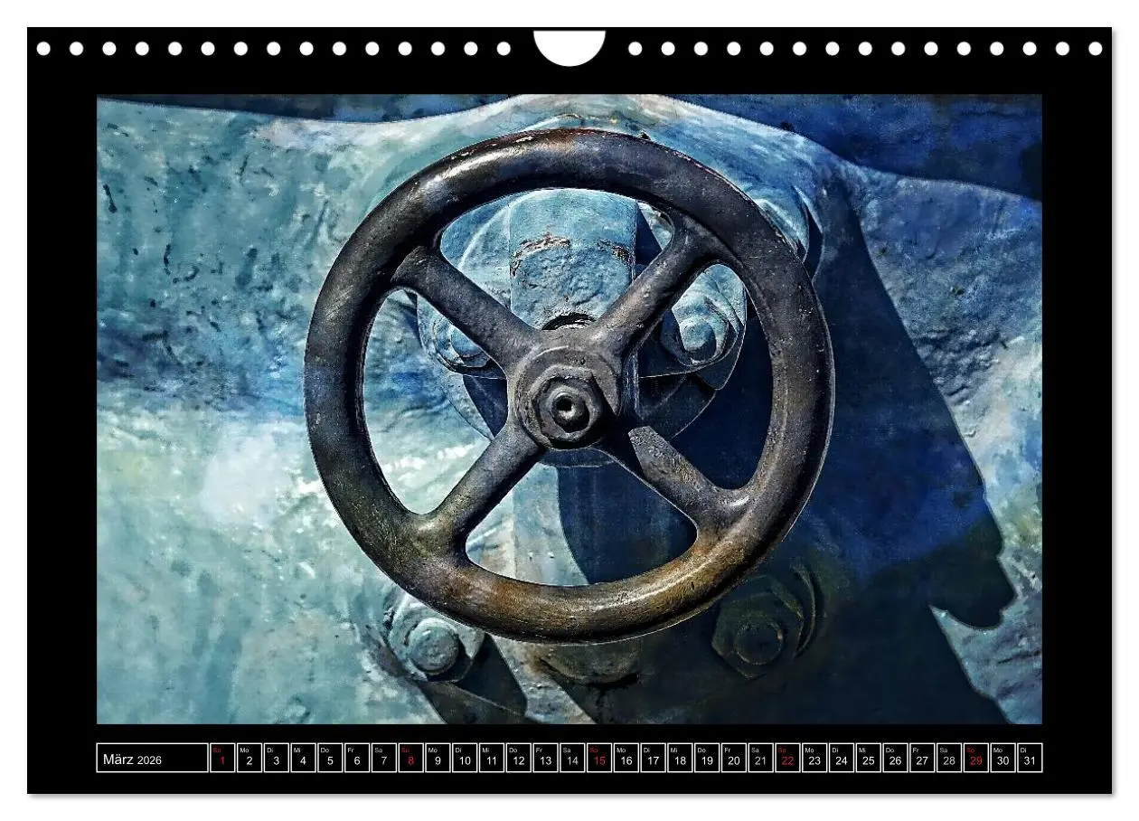 Bild: 9783516078244 | Industrie-Kunst 2026 (Wandkalender 2026 DIN A4 quer), CALVENDO...