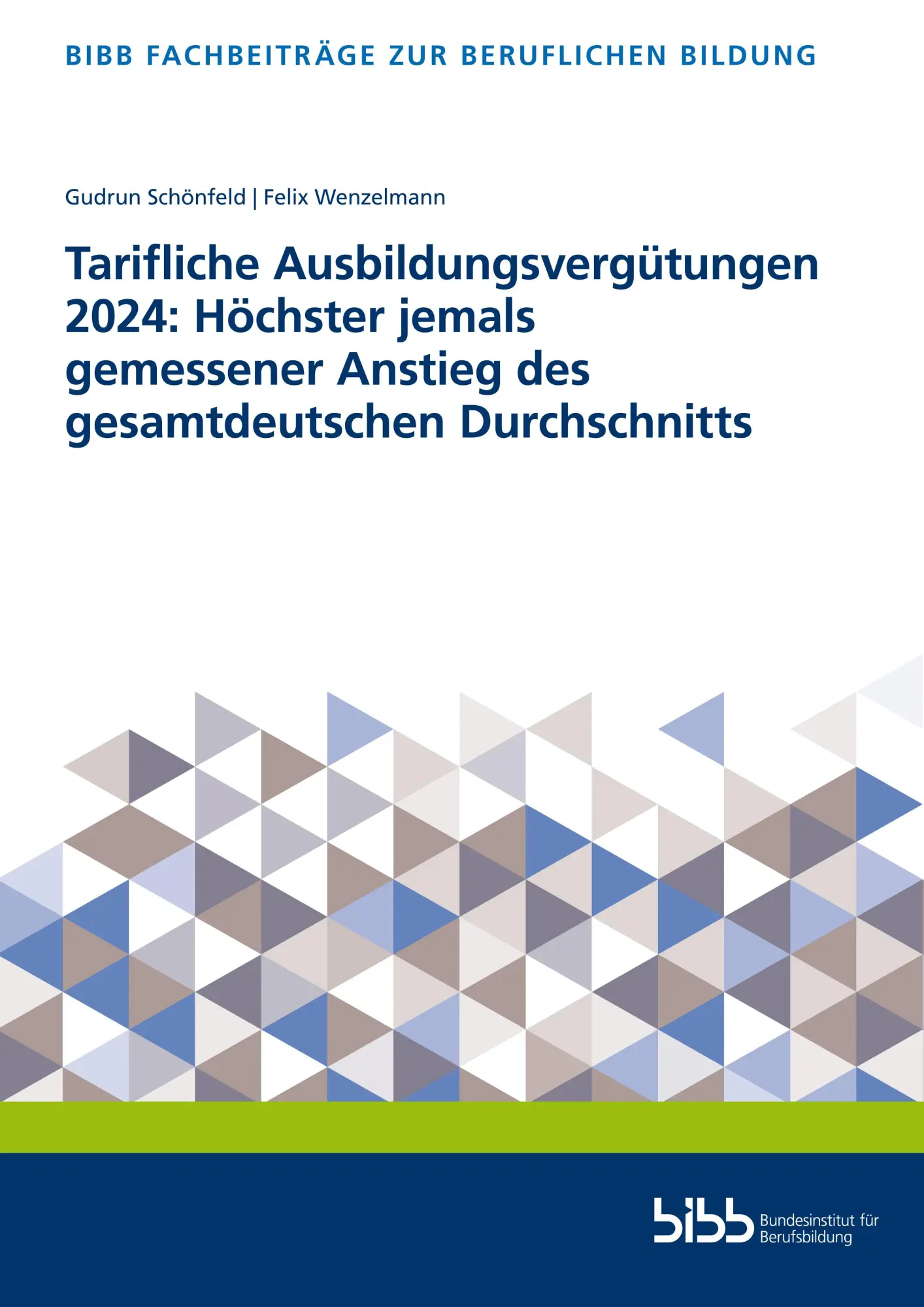 Tarifliche Ausbildungsvergütungen 2024: Höchster jemals gemessener Anstieg des gesamtdeutschen Durchschnitts
