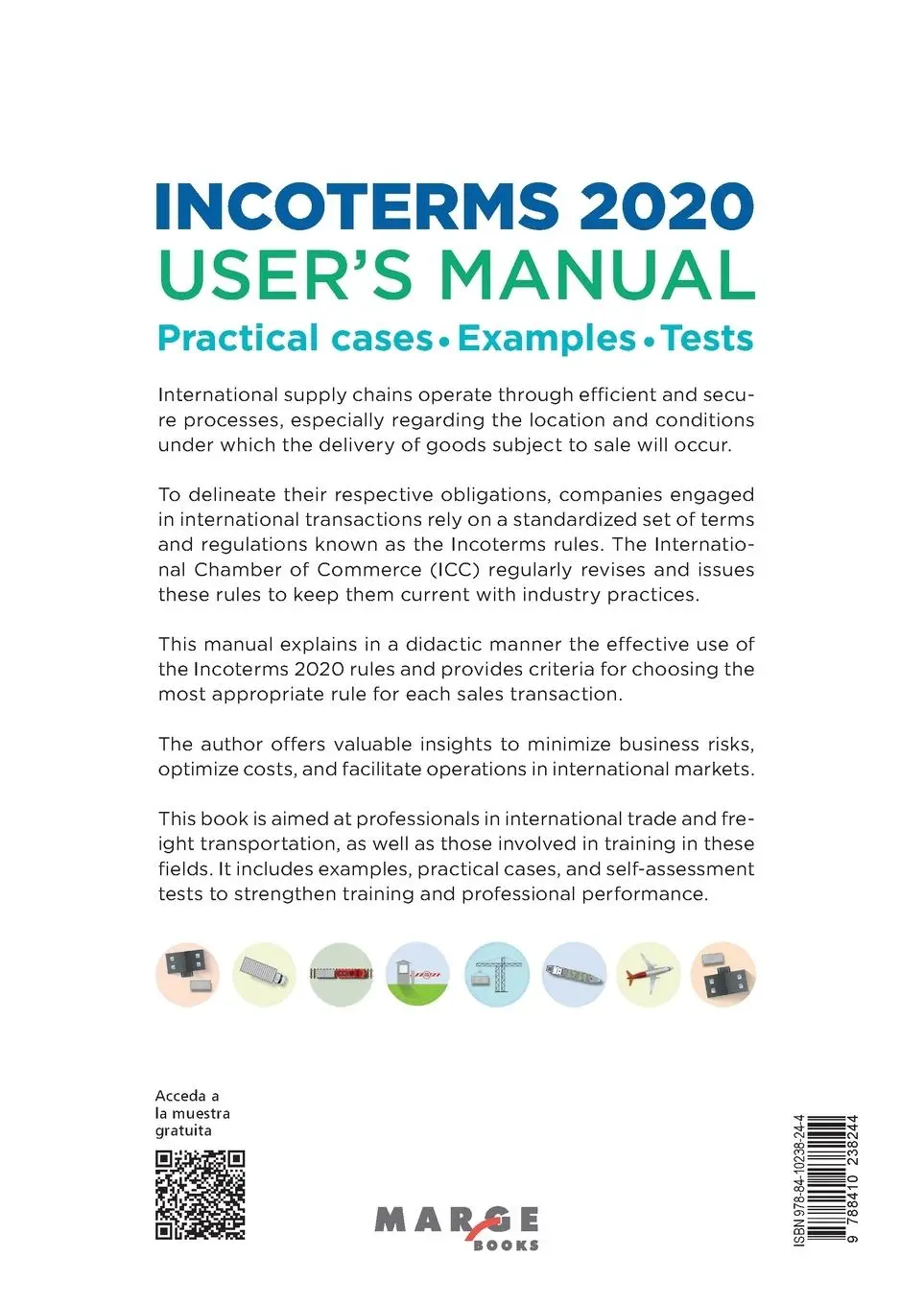 Rückseite: 9788410238244 | Incoterms 2020. User's manual | Alfonso Cabrera Cánovas | Taschenbuch