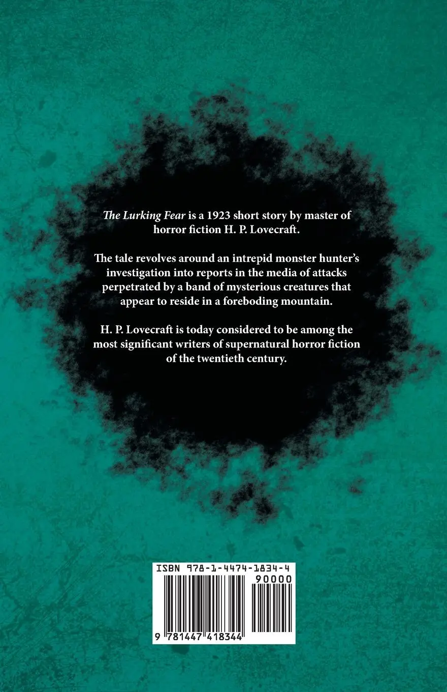 Rückseite: 9781447418344 | The Lurking Fear (Fantasy and Horror Classics) ; With a Dedication...