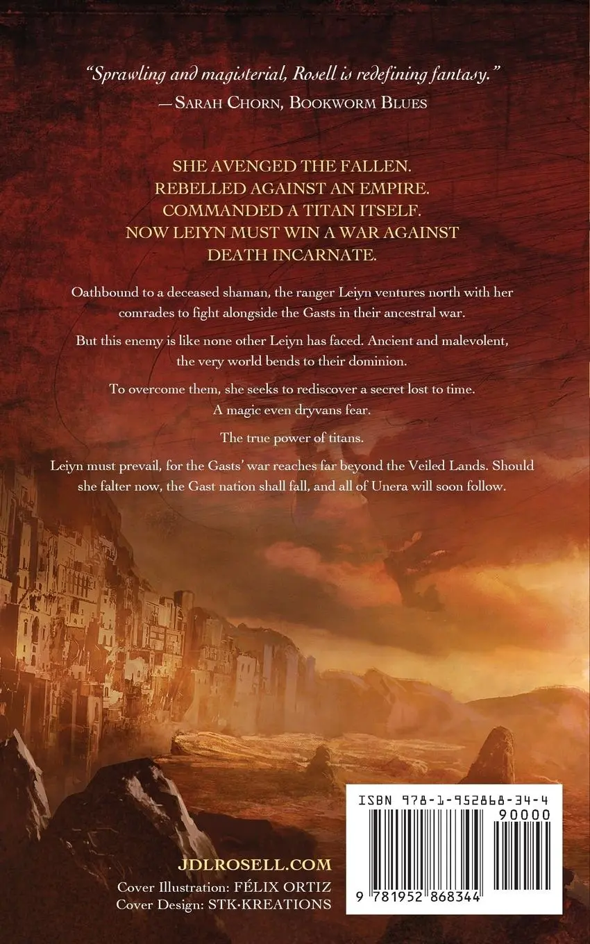 Rückseite: 9781952868344 | The First Ancestor | Ranger of the Titan Wilds, Book 2 | Rosell | Buch