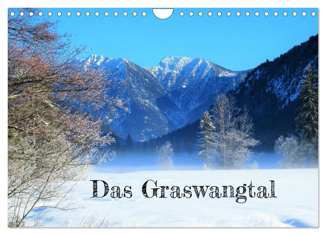 Cover: 9783457598344 | Das Graswangtal (Wandkalender 2026 DIN A4 quer), CALVENDO...