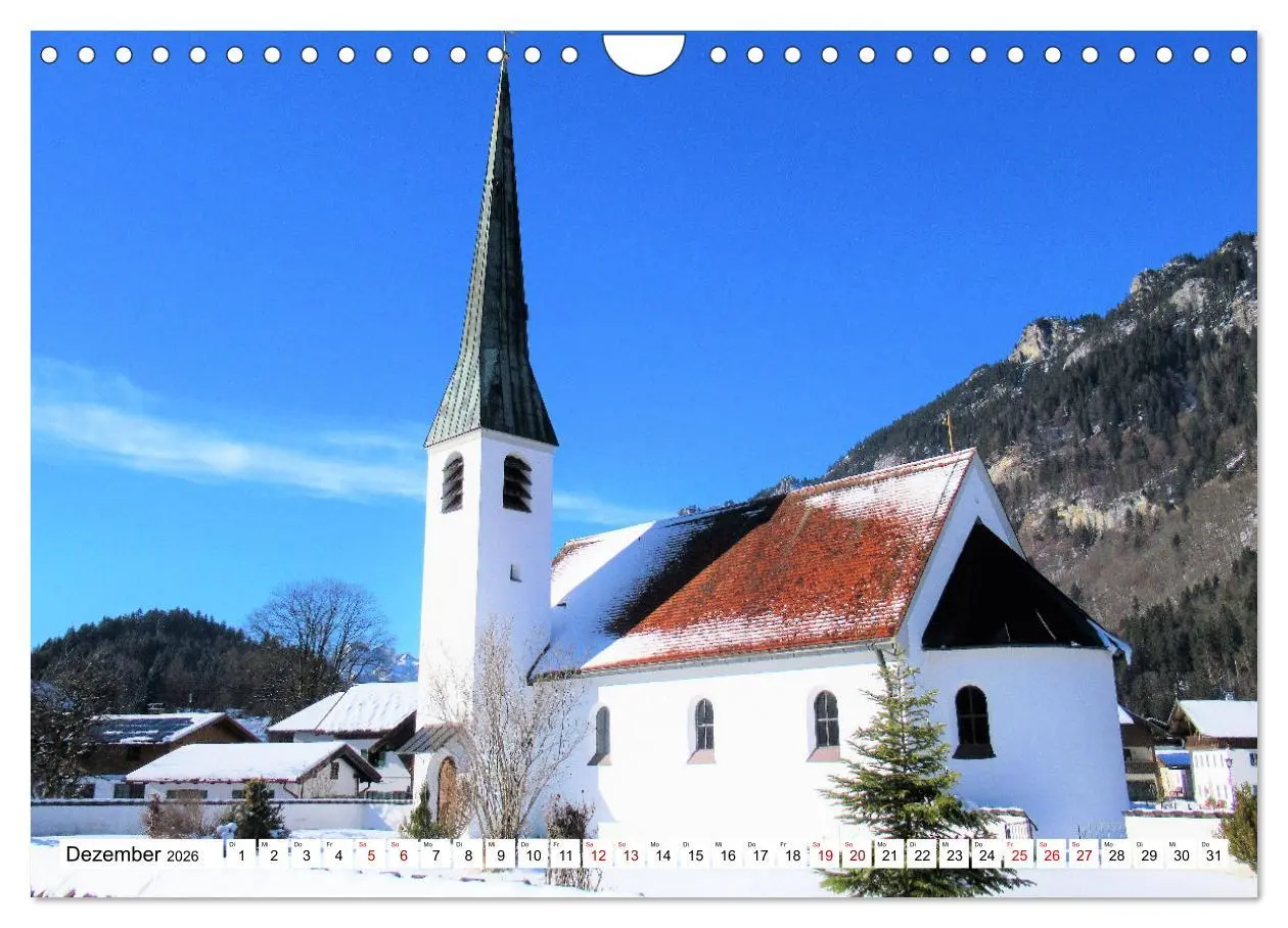 Bild: 9783457598344 | Das Graswangtal (Wandkalender 2026 DIN A4 quer), CALVENDO...