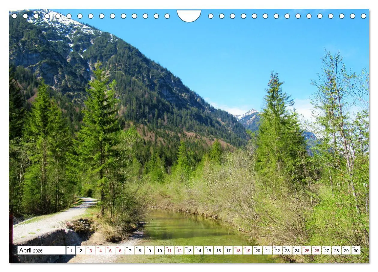 Bild: 9783457598344 | Das Graswangtal (Wandkalender 2026 DIN A4 quer), CALVENDO...