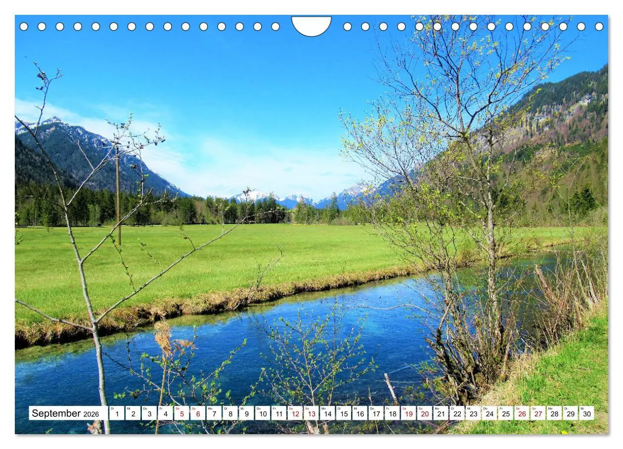 Bild: 9783457598344 | Das Graswangtal (Wandkalender 2026 DIN A4 quer), CALVENDO...
