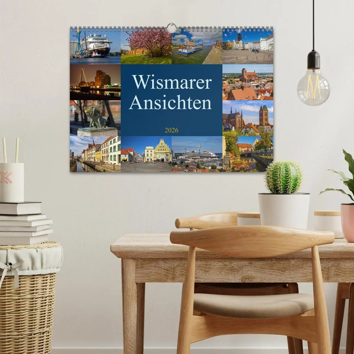 Bild: 9783516068344 | Wismarer Ansichten 2026 (Wandkalender 2026 DIN A3 quer), CALVENDO...