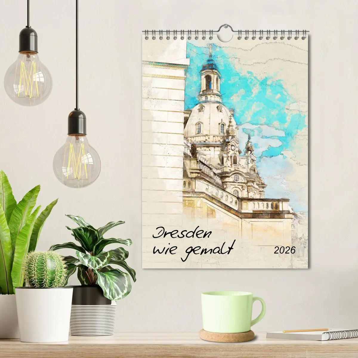 Bild: 9783516378344 | Dresden wie gemalt (Wandkalender 2026 DIN A4 hoch), CALVENDO...