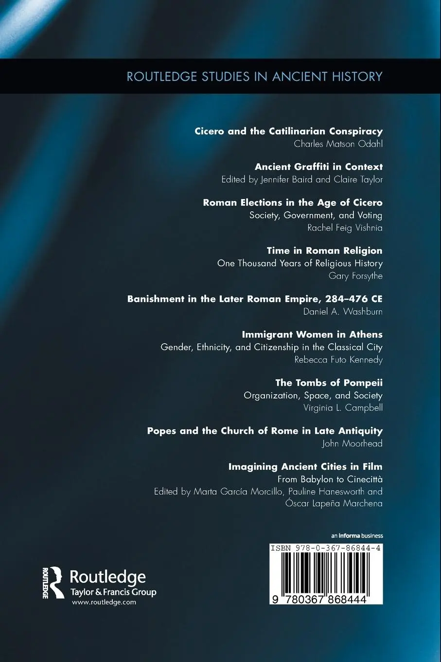 Rückseite: 9780367868444 | Imagining Ancient Cities in Film | From Babylon to Cinecitta | Buch