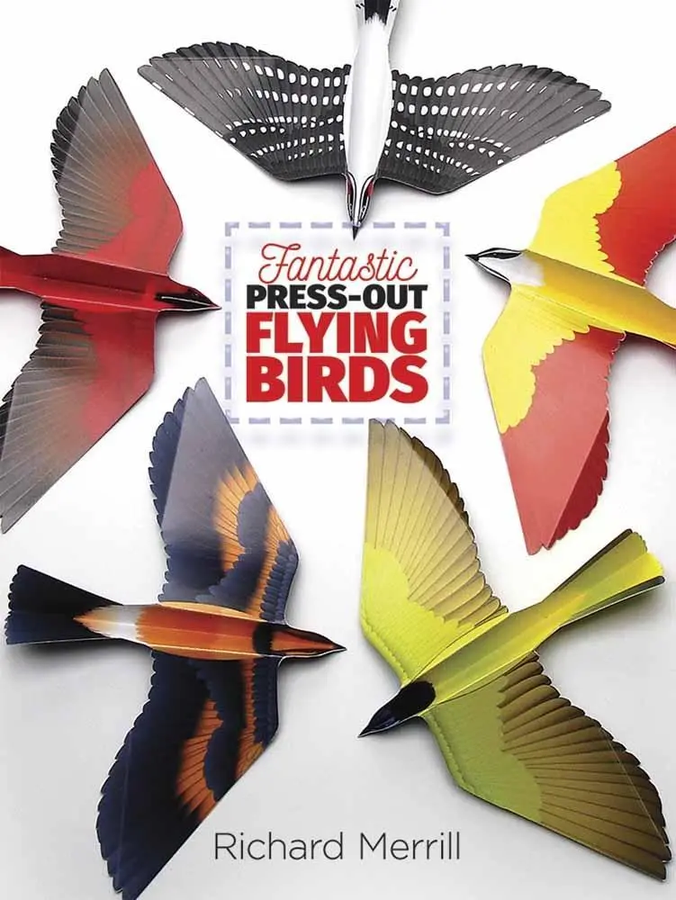 Cover: 9780486808444 | Fantastic Press-Out Flying Birds | Richard Merrill | Taschenbuch