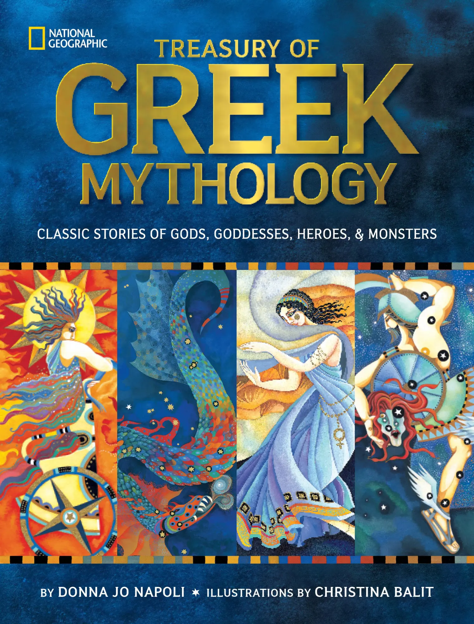 Cover: 9781426308444 | Treasury of Greek Mythology | Donna Jo Napoli | Buch | Englisch | 2011