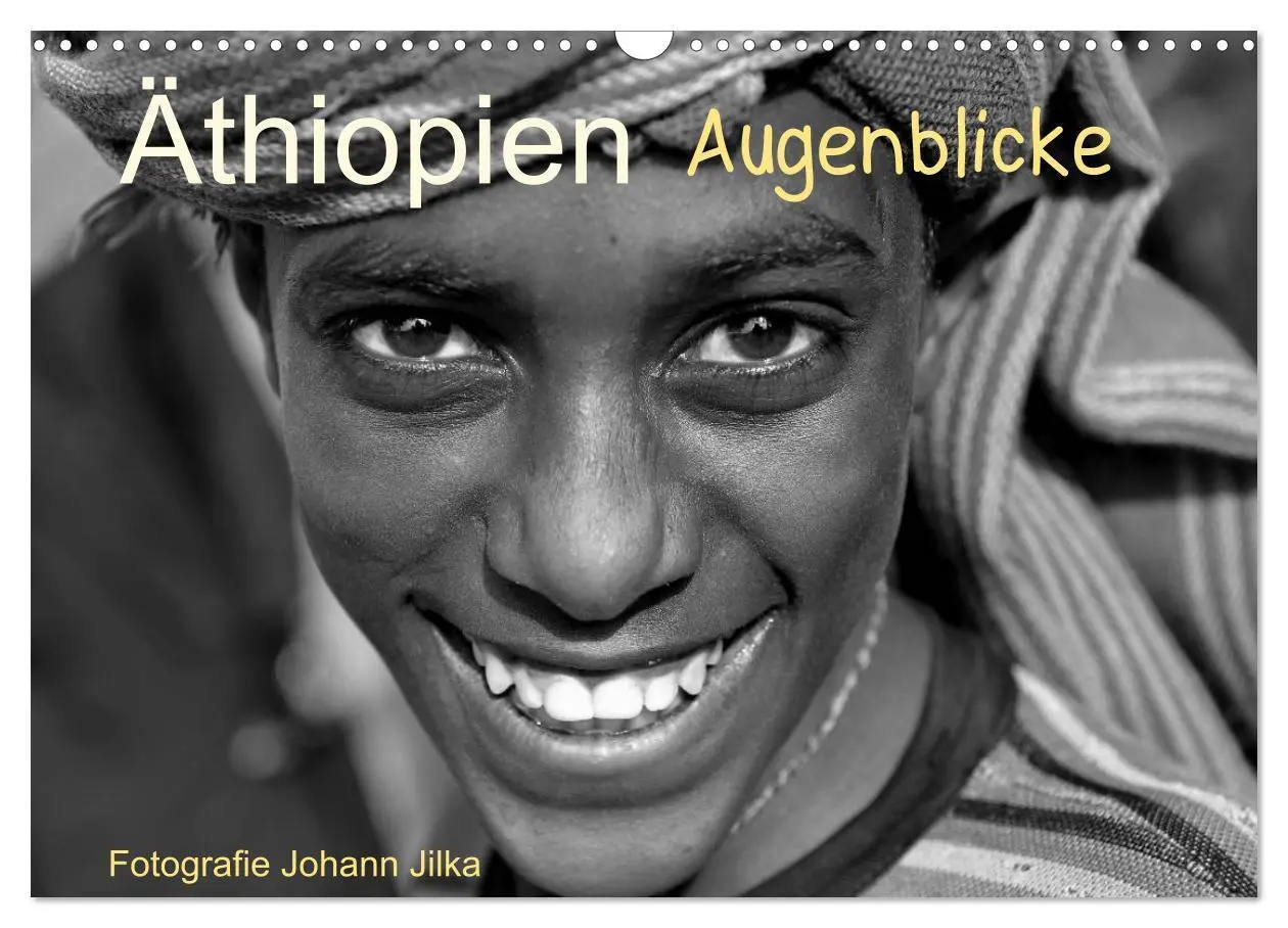 Cover: 9783435568444 | Äthiopien Augenblicke (Wandkalender 2025 DIN A3 quer), CALVENDO...