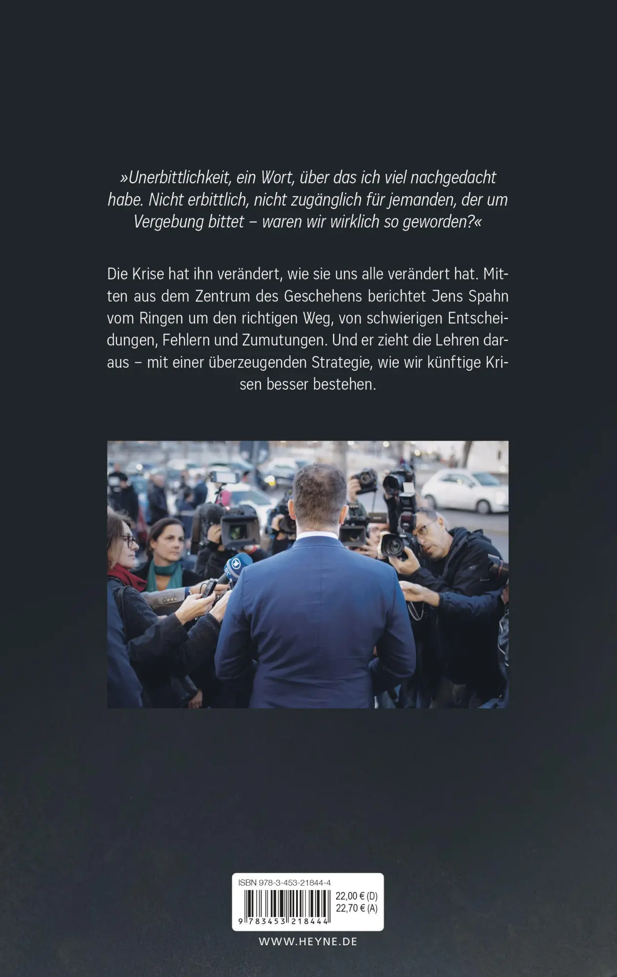 Bild: 9783453218444 | Wir werden einander viel verzeihen müssen | Jens Spahn (u. a.) | Buch