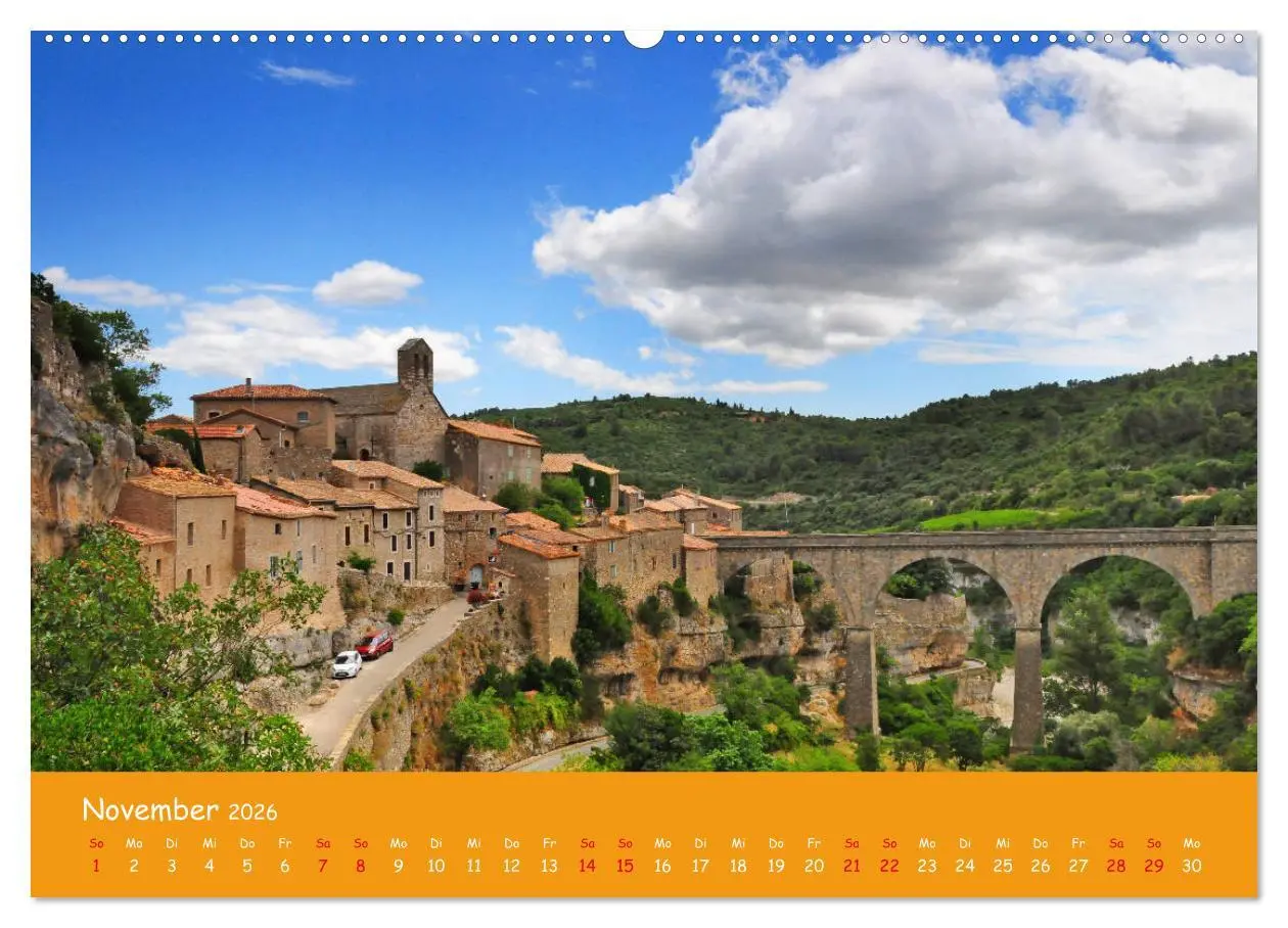Bild: 9783457278444 | Quer durch Südfrankreich (hochwertiger Premium Wandkalender 2026...