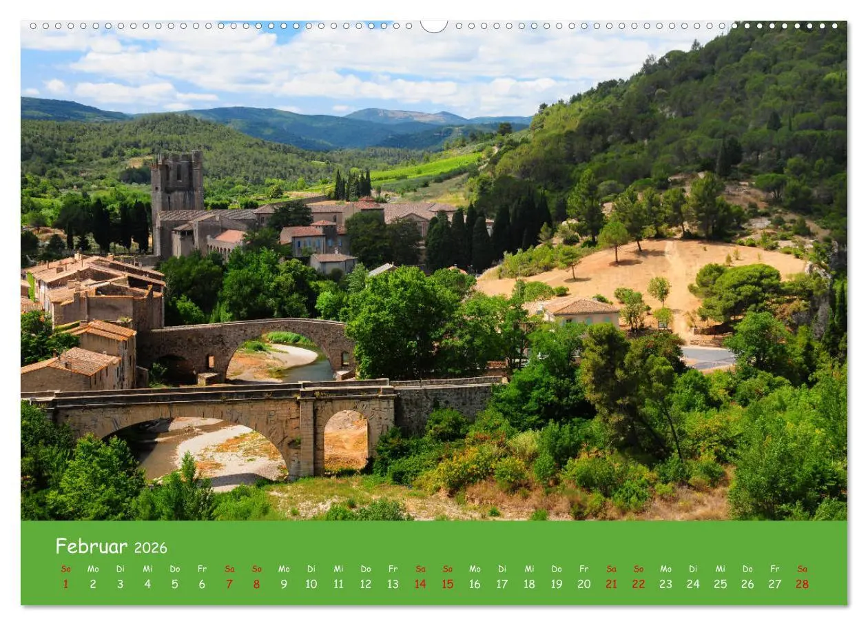 Bild: 9783457278444 | Quer durch Südfrankreich (hochwertiger Premium Wandkalender 2026...