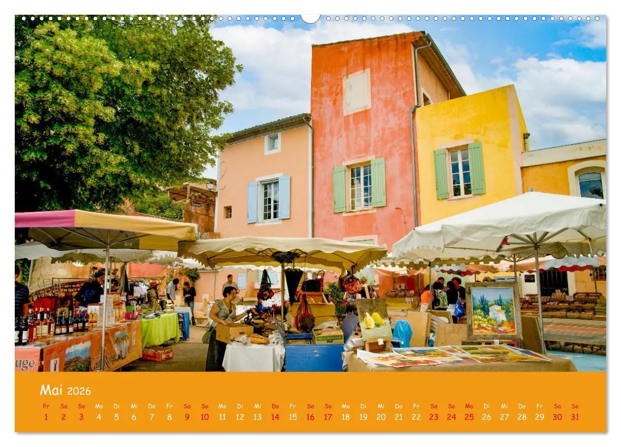 Bild: 9783457278444 | Quer durch Südfrankreich (hochwertiger Premium Wandkalender 2026...