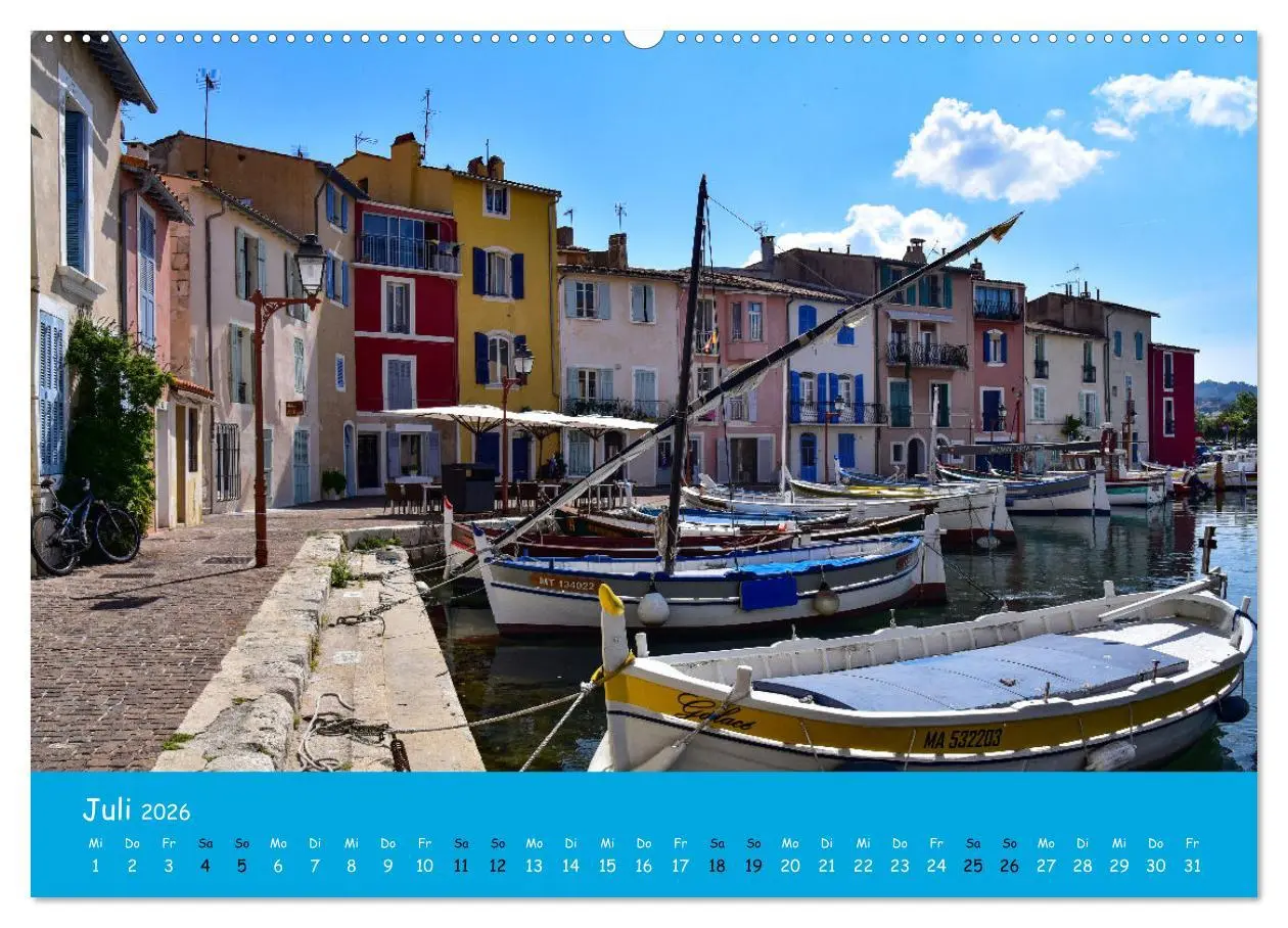 Bild: 9783457278444 | Quer durch Südfrankreich (hochwertiger Premium Wandkalender 2026...