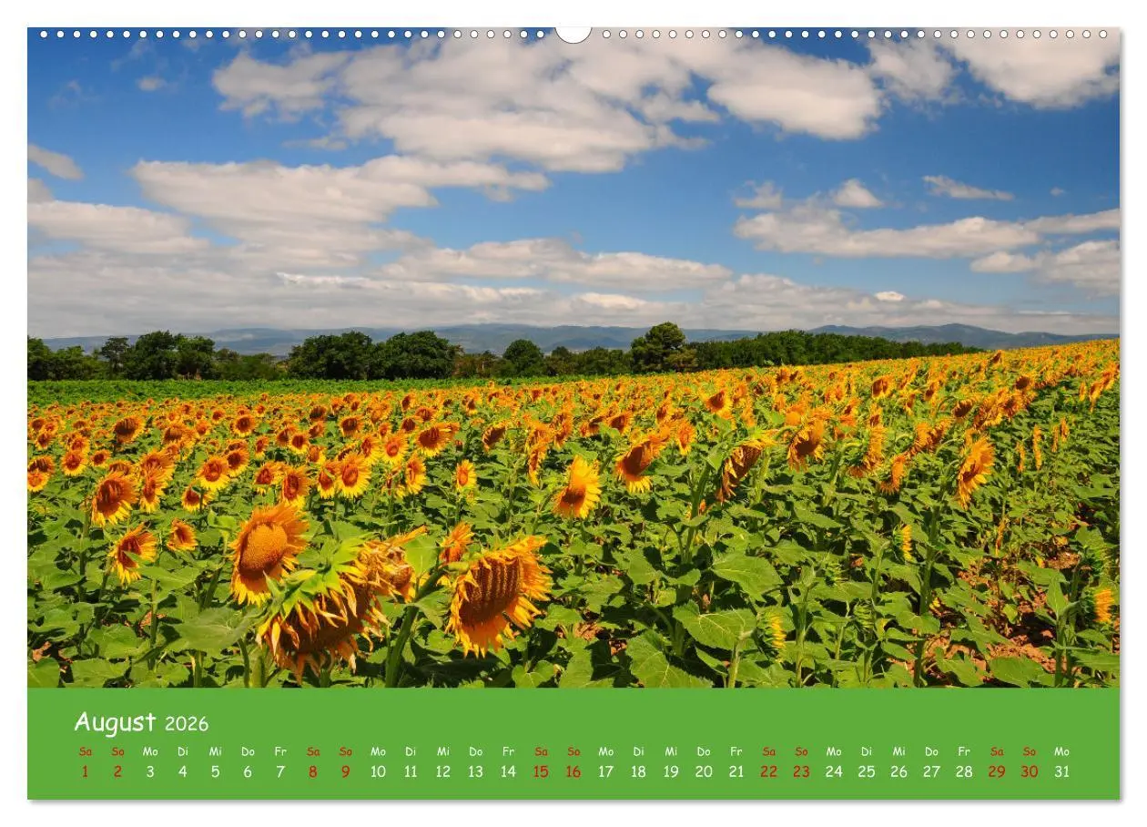 Bild: 9783457278444 | Quer durch Südfrankreich (hochwertiger Premium Wandkalender 2026...