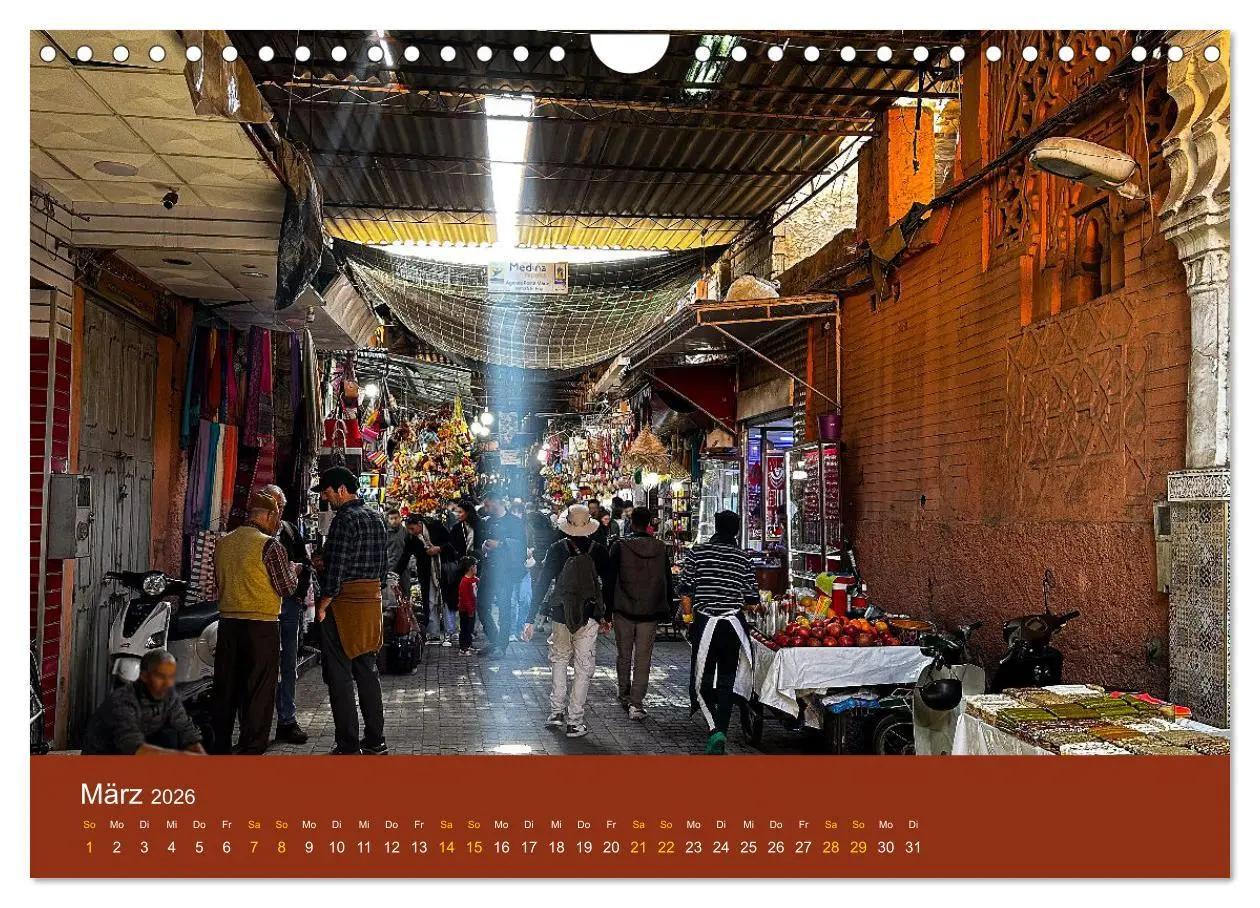 Bild: 9783457348444 | Marrakesch Eine Stadt aus 1001 Nacht (Wandkalender 2026 DIN A4...
