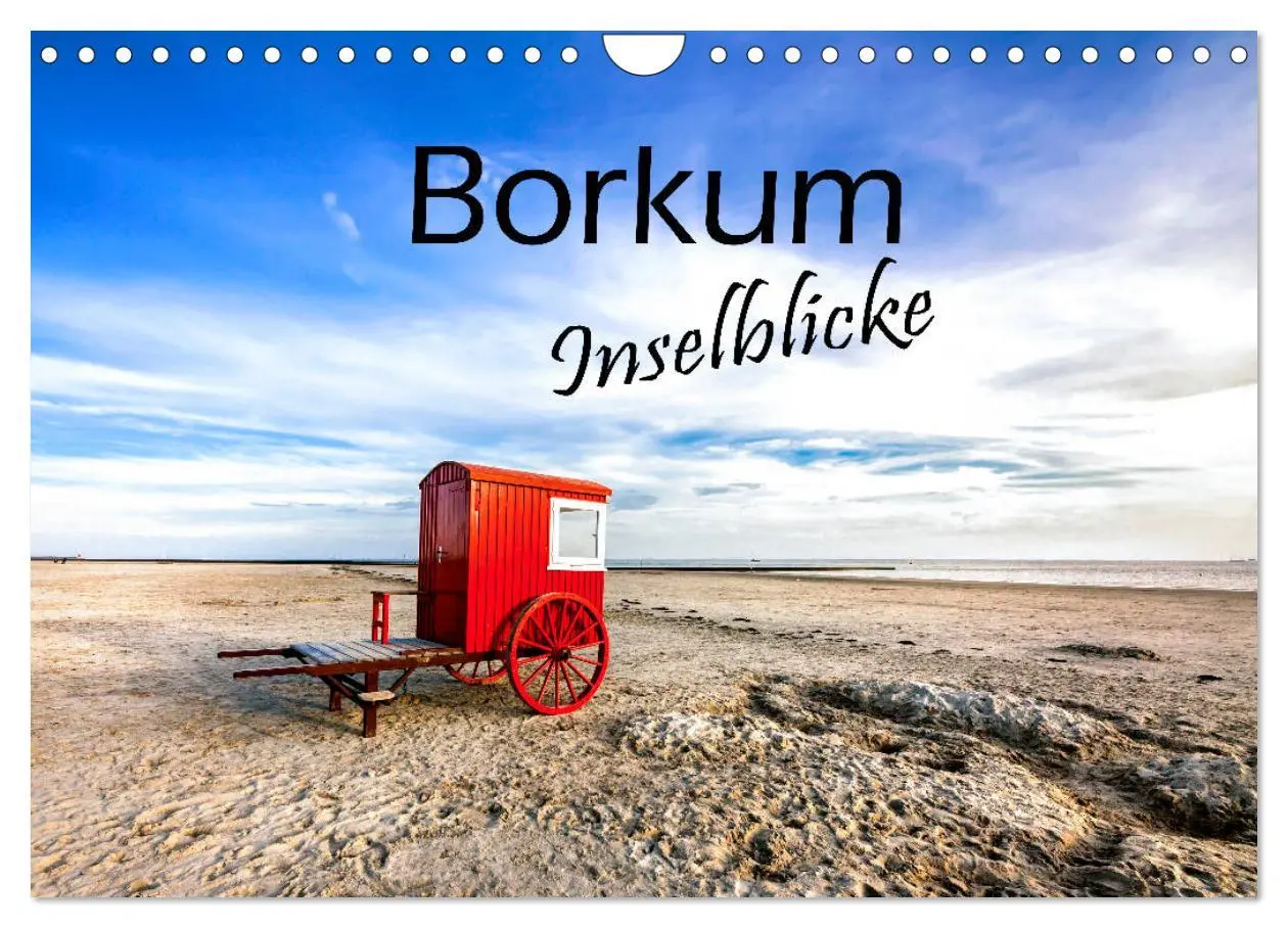 Cover: 9783457968444 | Borkum - Inselblicke (Wandkalender 2026 DIN A4 quer), CALVENDO...