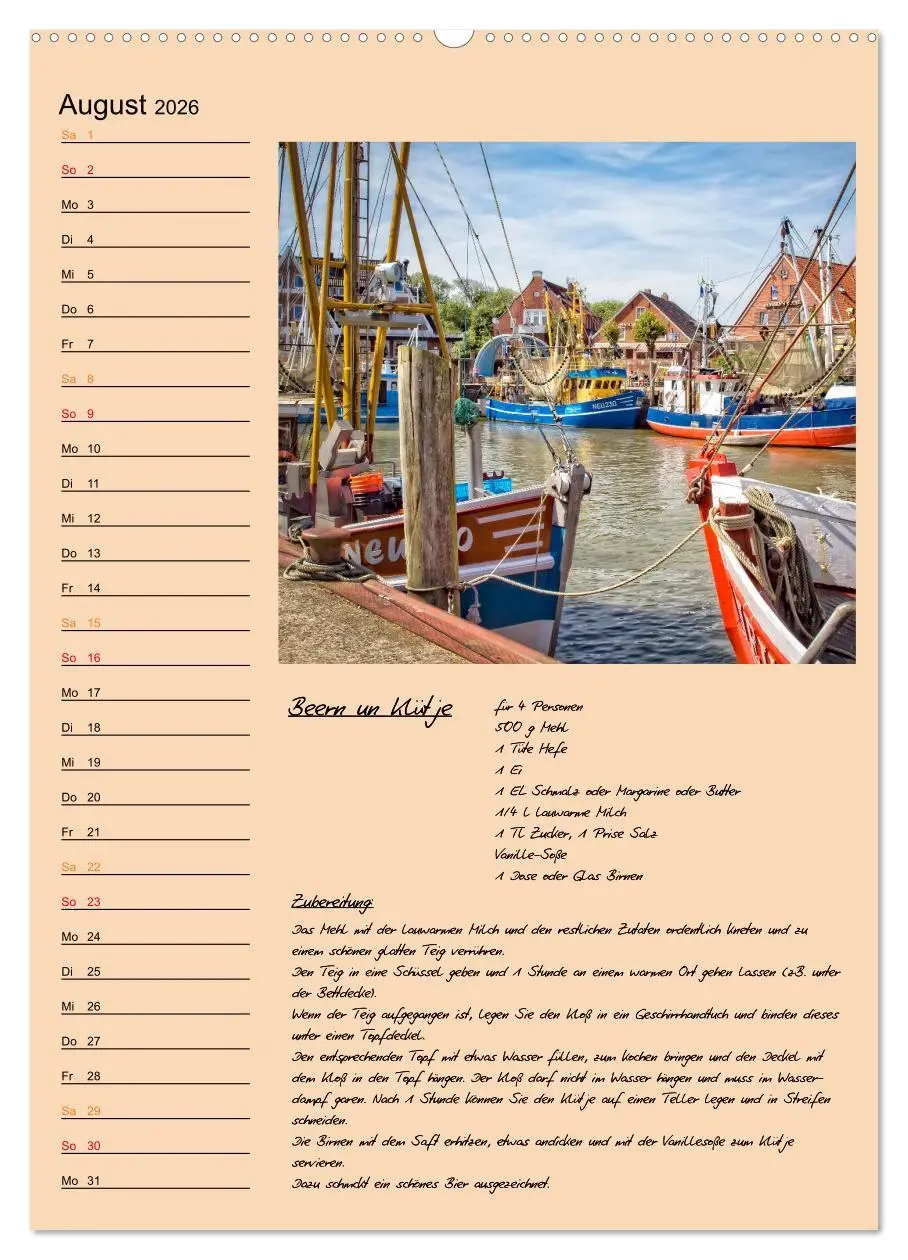 Bild: 9783516368444 | Ostfriesland - Appetit auf mehr (hochwertiger Premium Wandkalender...