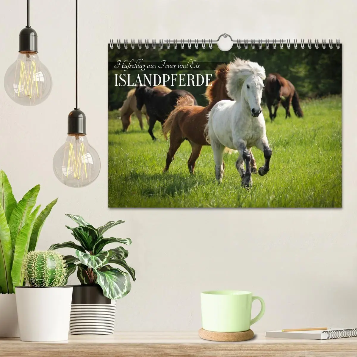 Bild: 9783516818444 | Islandpferde - Hufschlag aus Feuer und Eis (Wandkalender 2027 DIN...
