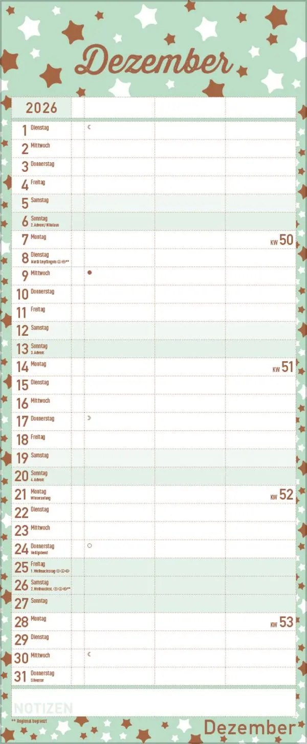 Bild: 9783731888444 | Premium Familientimer Tag für Tag 2026 | Verlag Korsch | Kalender