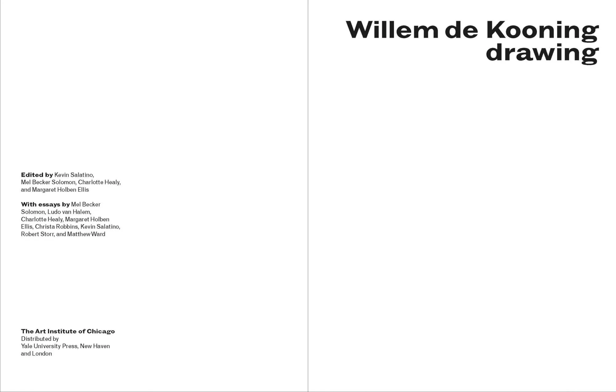 Bild: 9780300288544 | Willem de Kooning Drawing | Charlotte Healy (u. a.) | Buch | Englisch