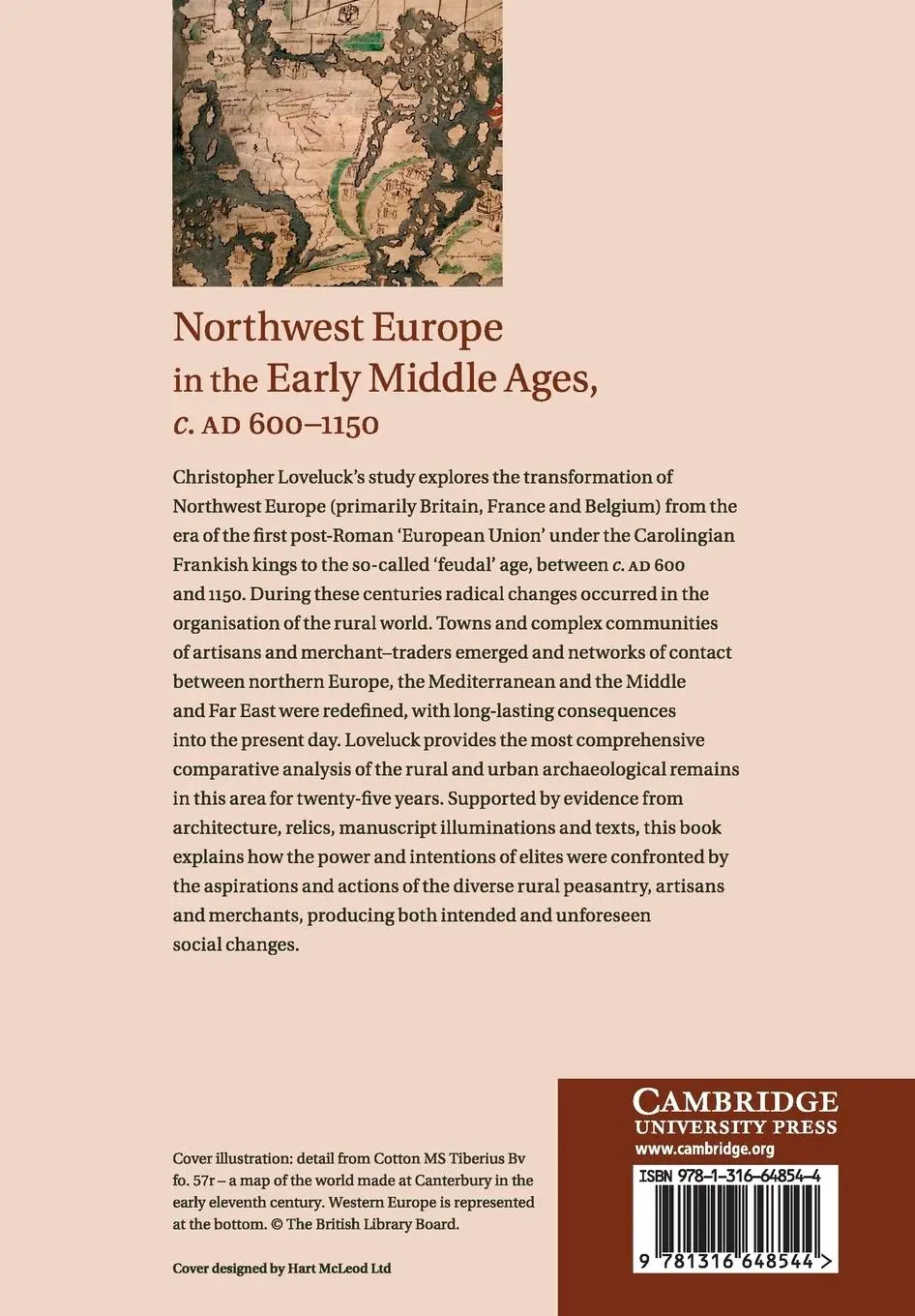 Rückseite: 9781316648544 | Northwest Europe in the Early Middle Ages, c.AD 600-1150 | Loveluck