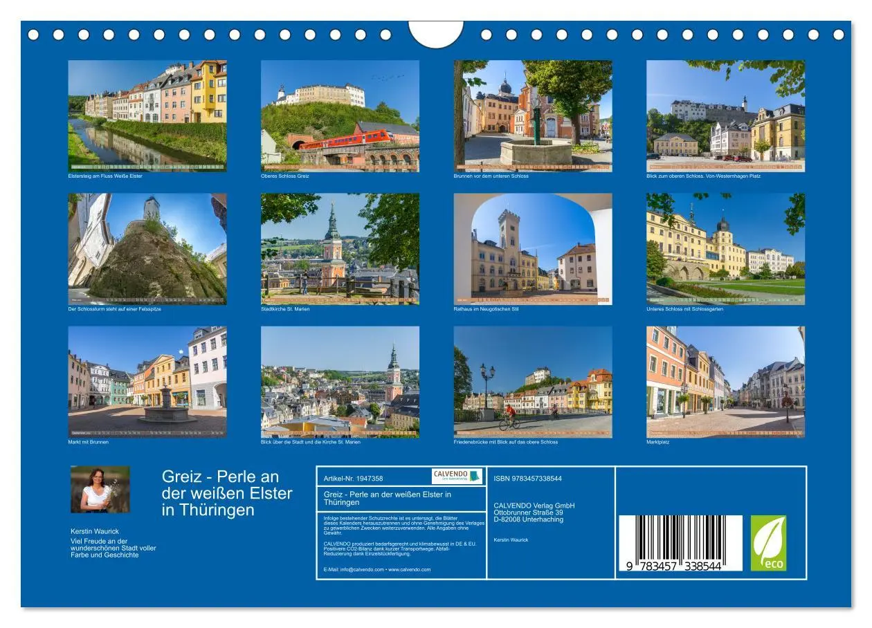 Bild: 9783457338544 | Greiz - Perle an der weißen Elster in Thüringen (Wandkalender 2026...