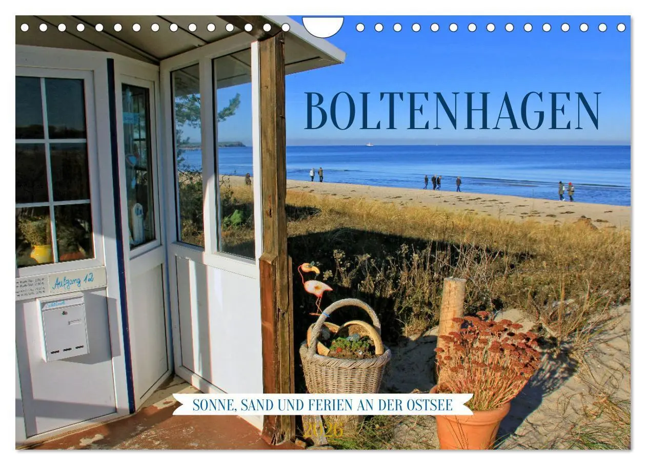 Cover: 9783457958544 | Boltenhagen - Sonne, Sand und Ferien an der Ostsee (Wandkalender...