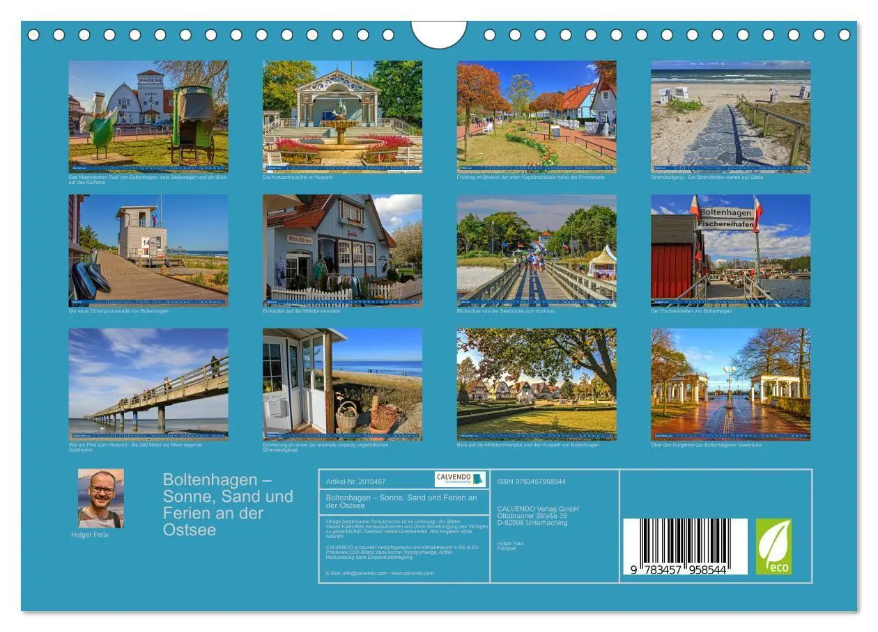 Bild: 9783457958544 | Boltenhagen - Sonne, Sand und Ferien an der Ostsee (Wandkalender...