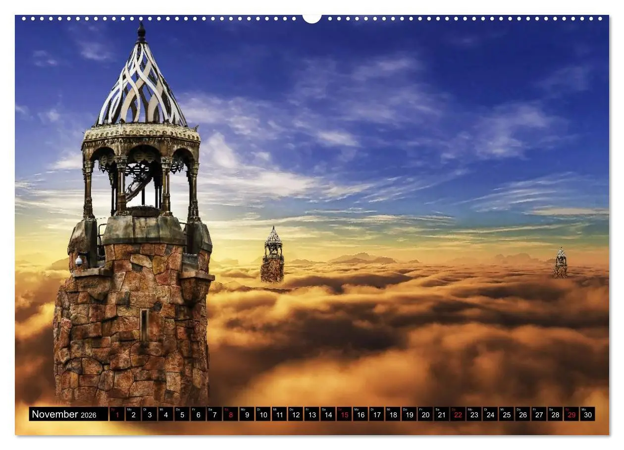 Bild: 9783516048544 | Traum und Fantasy. Reise durch surreale Wunderwelten (Wandkalender...