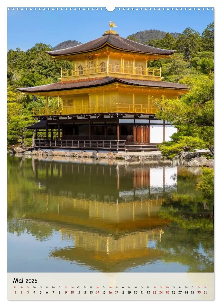 Bild: 9783516668544 | Kyoto - Zeitlose Schönheit (Wandkalender 2026 DIN A2 hoch),...