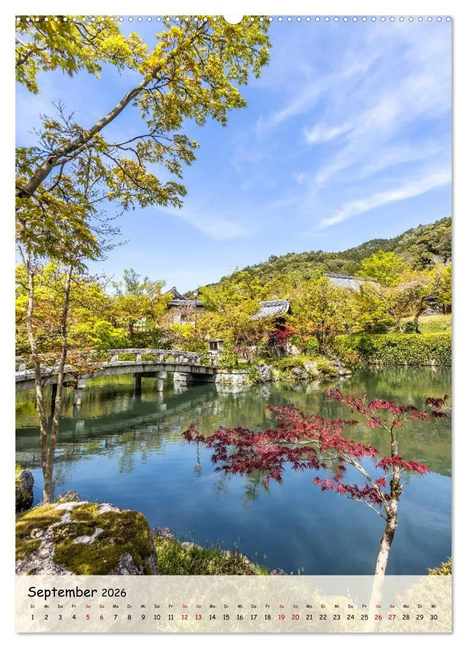Bild: 9783516668544 | Kyoto - Zeitlose Schönheit (Wandkalender 2026 DIN A2 hoch),...