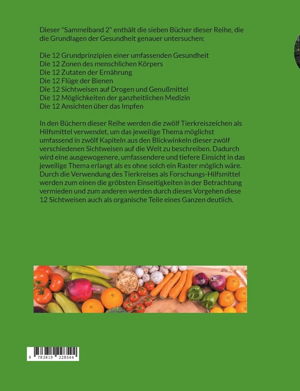 Rückseite: 9783819228544 | Sammelband: Gesundheit | Entwürfe für die Zukunft - Band 39 | Buch