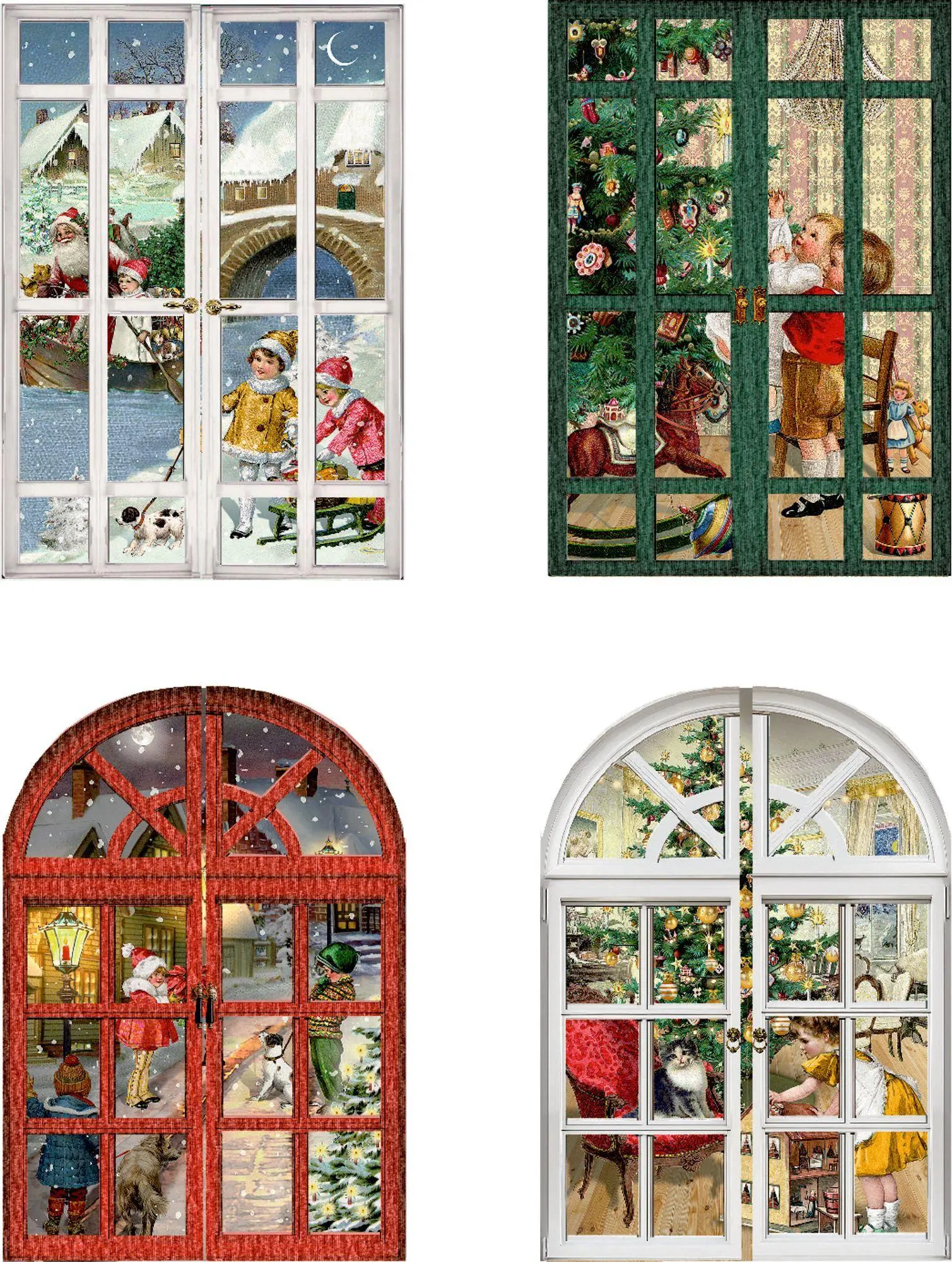 Cover: 4050003958644 | Mini-Adventskalender - Nostalgische Adventsfenster | Barbara Behr