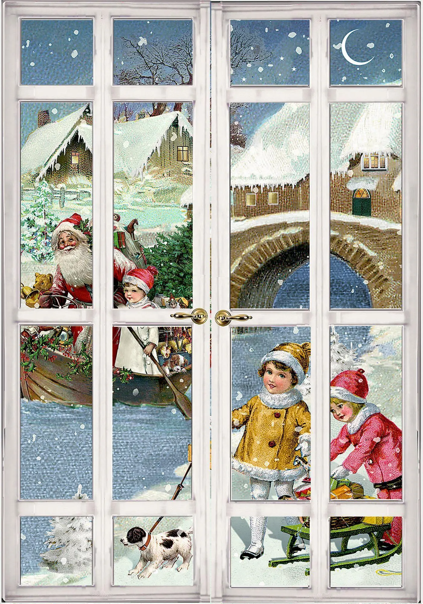 Bild: 4050003958644 | Mini-Adventskalender - Nostalgische Adventsfenster | Barbara Behr