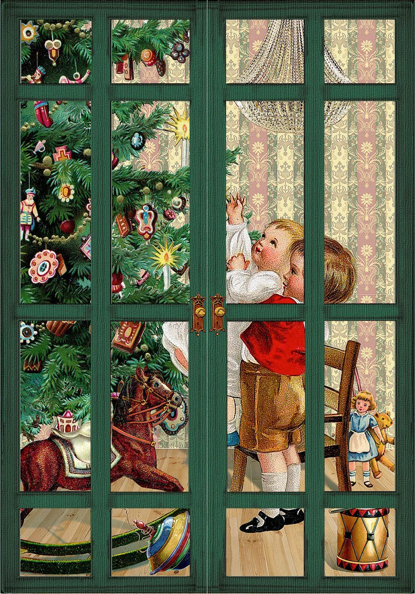 Bild: 4050003958644 | Mini-Adventskalender - Nostalgische Adventsfenster | Barbara Behr