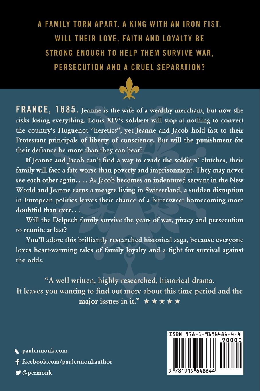 Rückseite: 9781919648644 | The Huguenot Chronicles Trilogy | Paul C. R. Monk | Taschenbuch | 2022