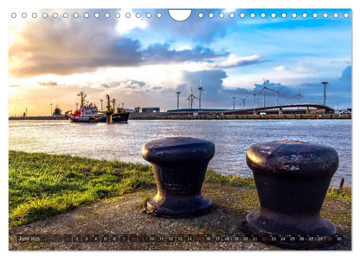 Bild: 9783435168644 | EMDEN Atemberaubende Momente am Wasser (Wandkalender 2025 DIN A4...