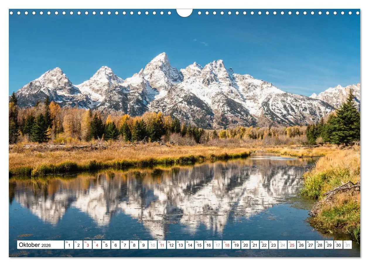 Bild: 9783457878644 | Grand Teton National Park (Wandkalender 2026 DIN A3 quer), CALVENDO...
