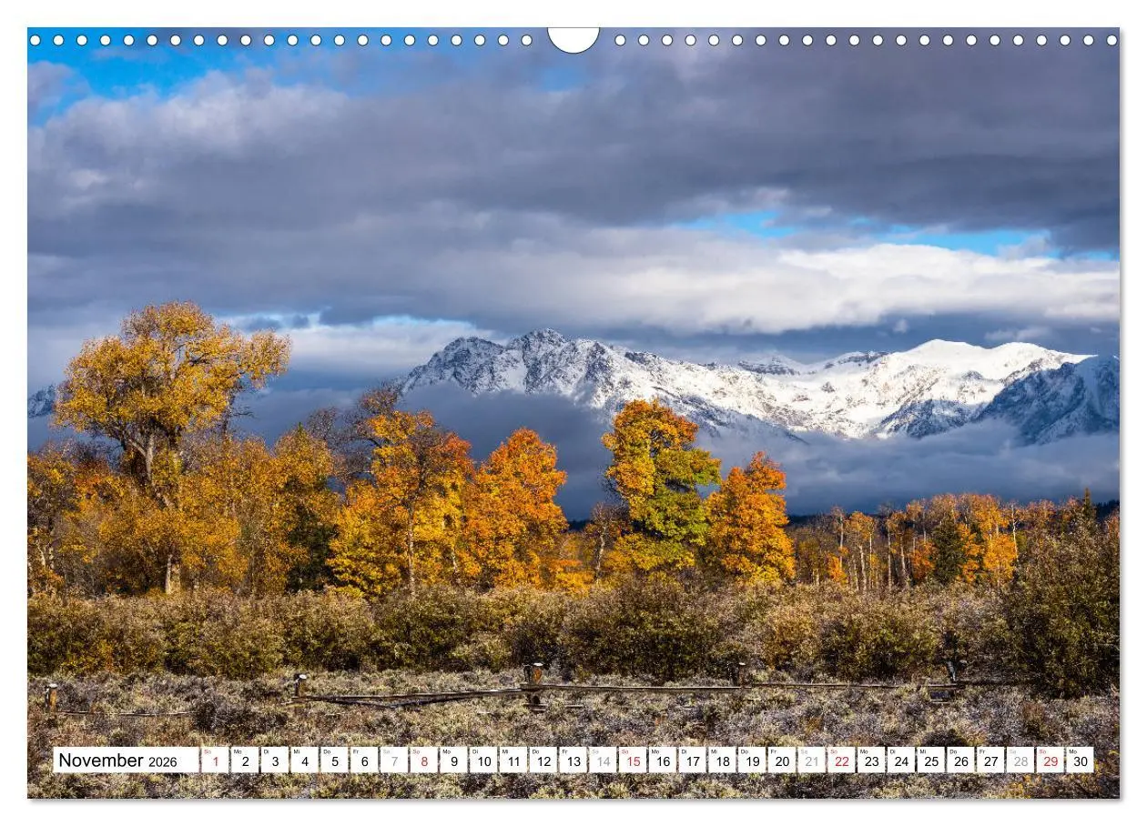 Bild: 9783457878644 | Grand Teton National Park (Wandkalender 2026 DIN A3 quer), CALVENDO...