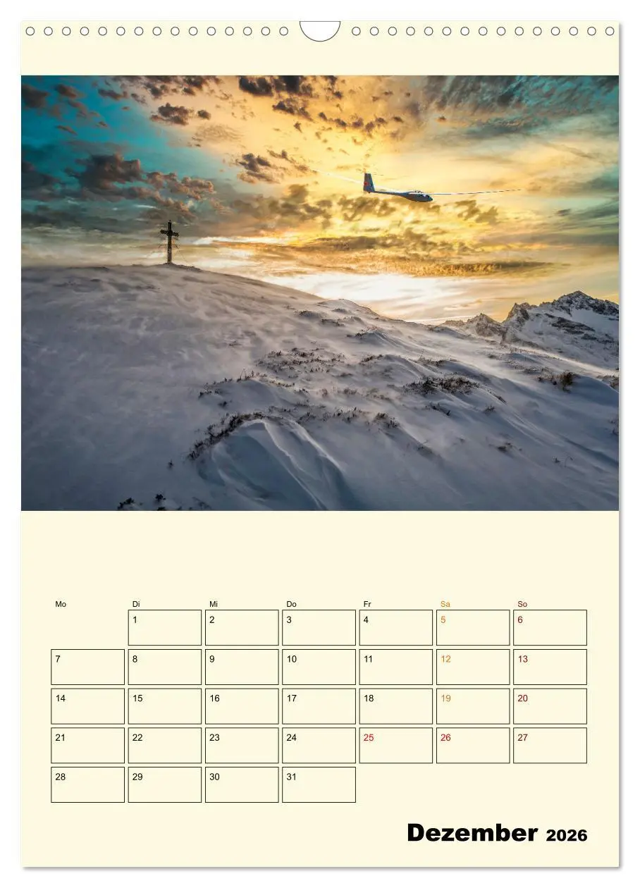Bild: 9783516348644 | Segelfliegen - dem Himmel ganz nah (Wandkalender 2026 DIN A3 hoch),...