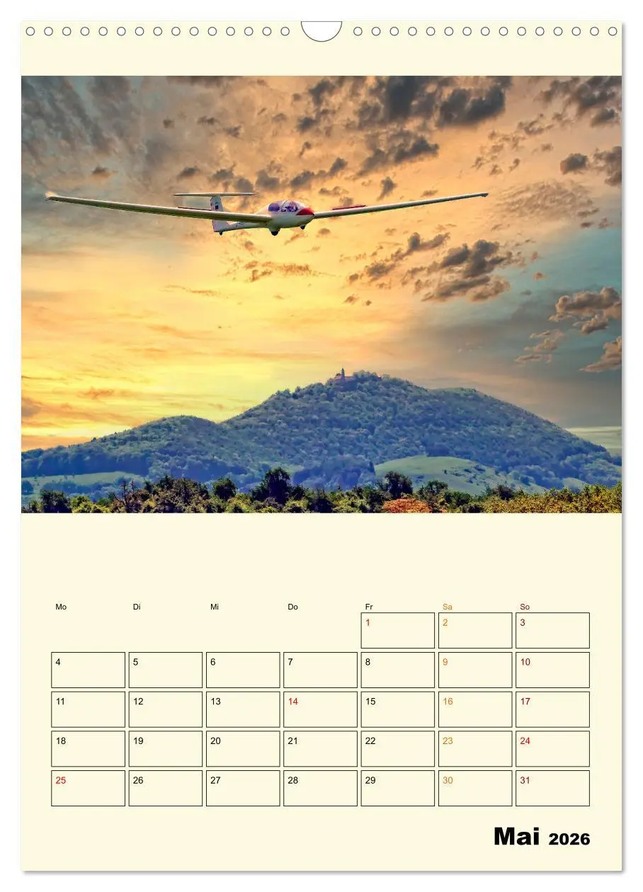 Bild: 9783516348644 | Segelfliegen - dem Himmel ganz nah (Wandkalender 2026 DIN A3 hoch),...