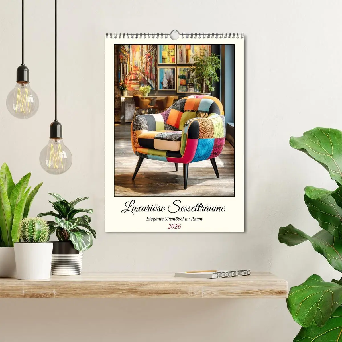Bild: 9783516728644 | Luxuriöse Sesselträume. Elegante Sitzmöbel im Raum (Wandkalender...