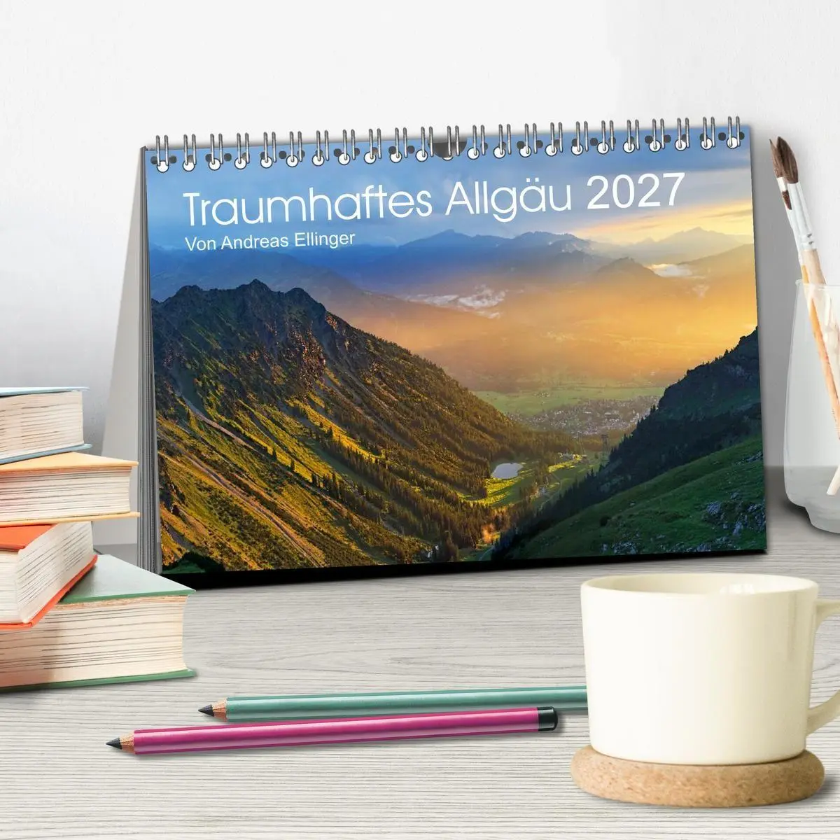 Bild: 9783594258644 | Traumhaftes Allgäu (Tischkalender 2027 DIN A5 quer), CALVENDO...