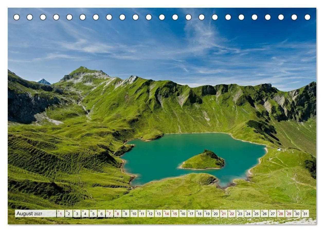 Bild: 9783594258644 | Traumhaftes Allgäu (Tischkalender 2027 DIN A5 quer), CALVENDO...