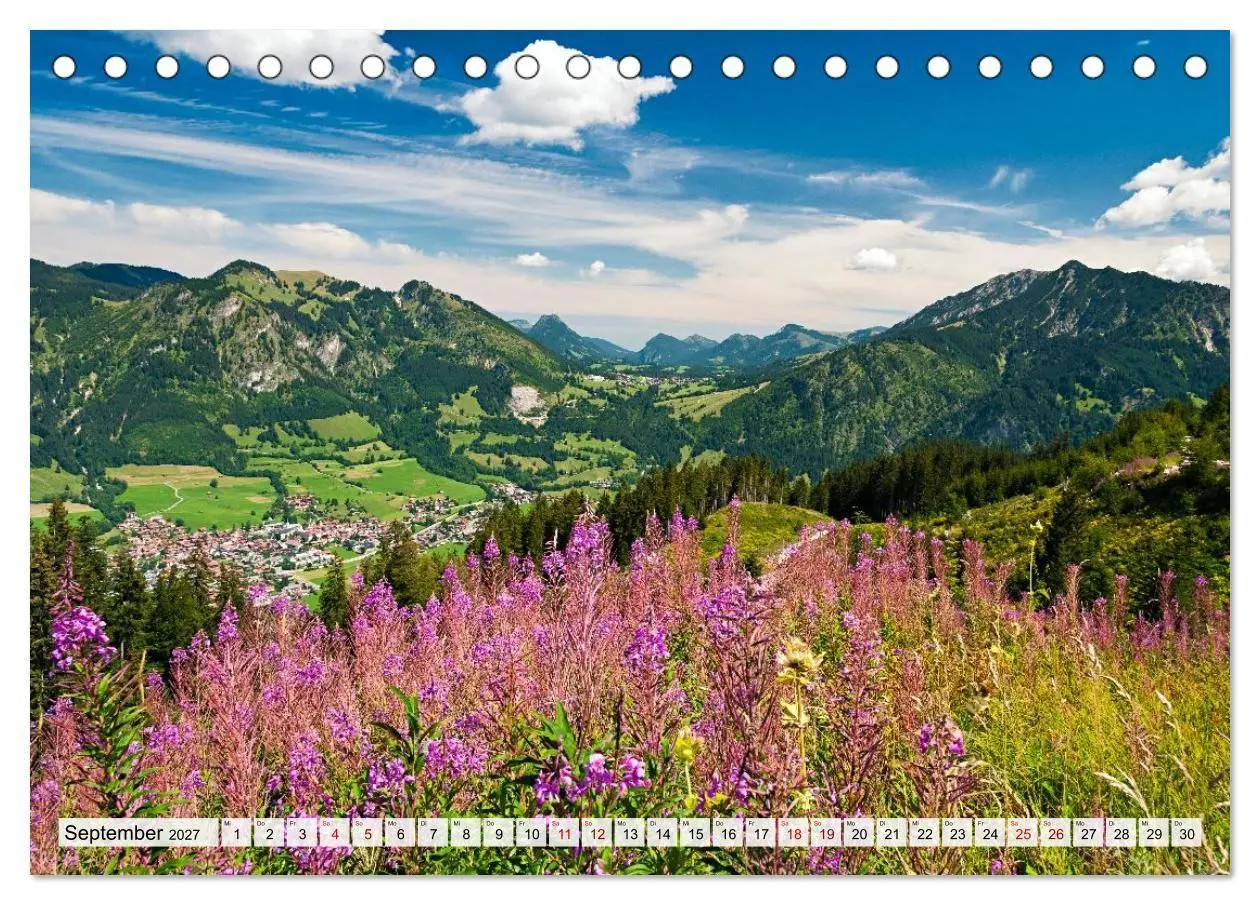 Bild: 9783594258644 | Traumhaftes Allgäu (Tischkalender 2027 DIN A5 quer), CALVENDO...