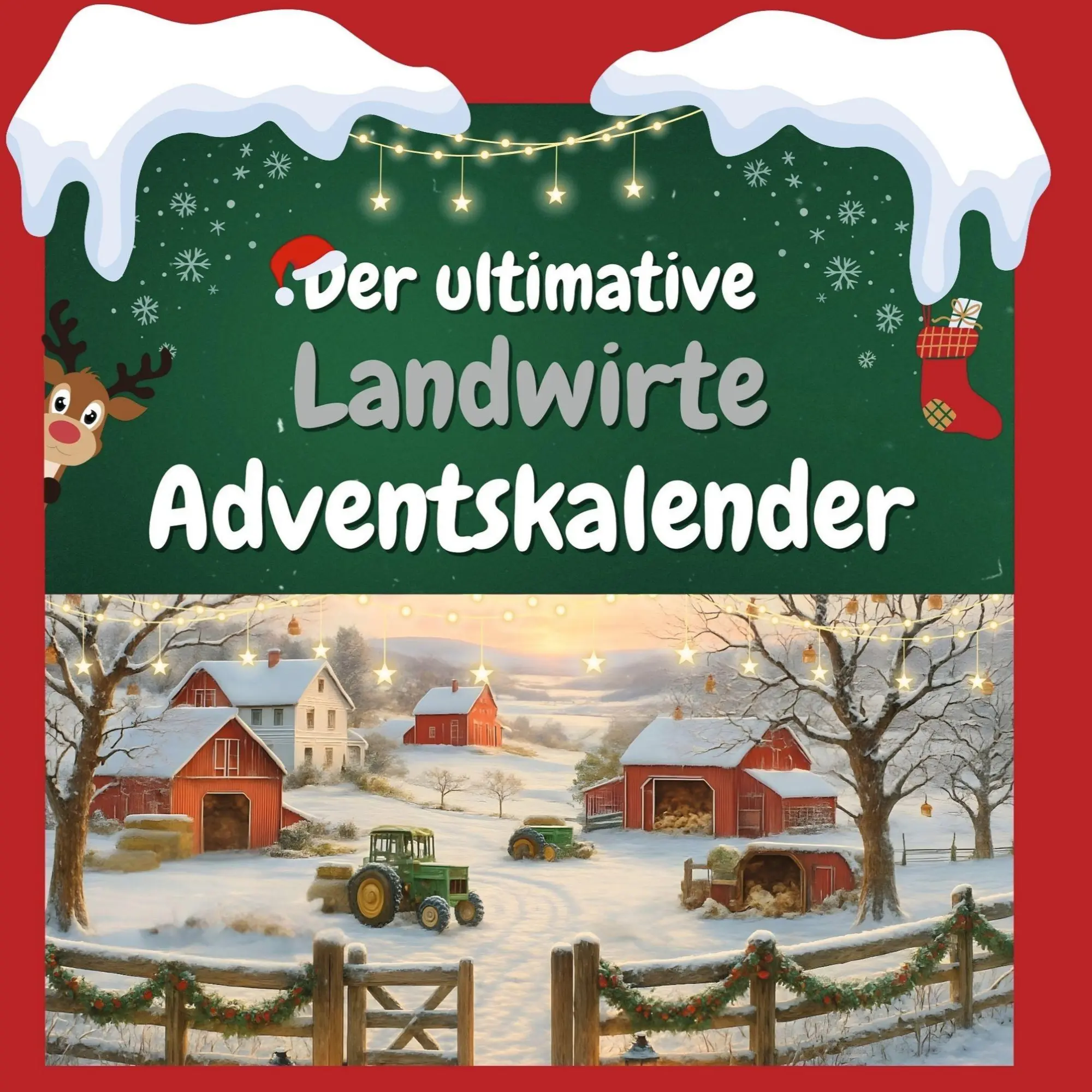 Cover: 9783695308644 | Der ultimative Landwirte-Adventskalender | Elias Vogel | Taschenbuch